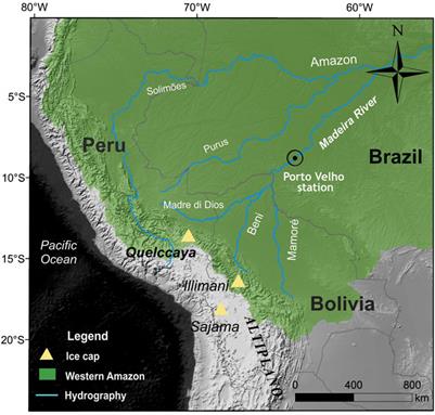 The Recent Relationships Between Andean Ice-Core Dust Record and Madeira River Suspended Sediments on the Wet Season